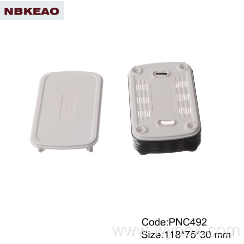 Electronic plastic enclosures surface mount junction box integrated terminal blocks wifi modern networking abs plastic enclosure